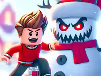 Igra Jigsaw Puzzle: Roblox Snowball Battle spletu