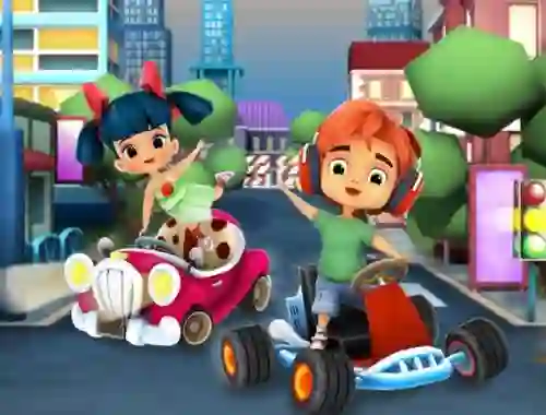 Igra Kart Hooligans spletu