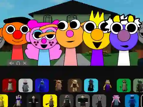 Igra Sprunki Puppet spletu