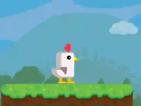 Igra Chicken Scream Race spletu