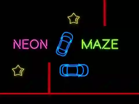 Igra Neon Car Maze spletu