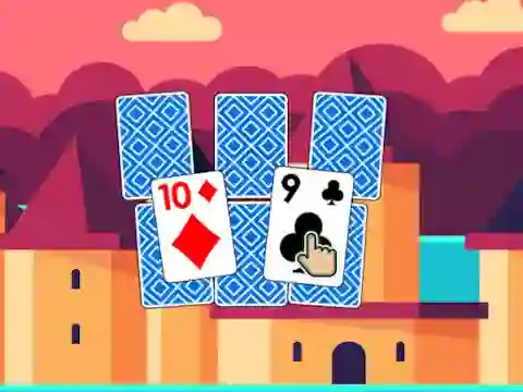 Igra One Hundred Castles Solitaire spletu