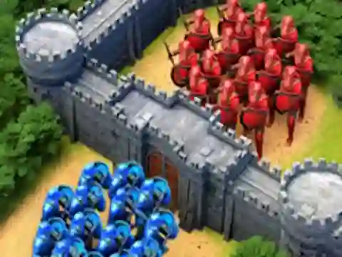 Igra Army Fight 3D spletu