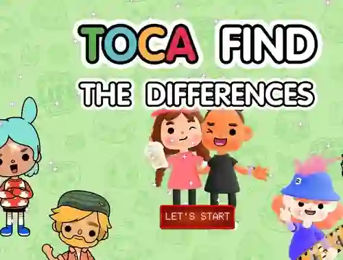 Igra Toca Find The Differences spletu