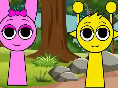 Igra Hidden Sprunki spletu