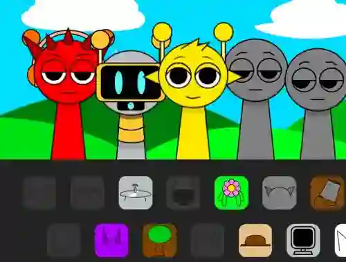 Igra Sprunki Incredibox Horror spletu