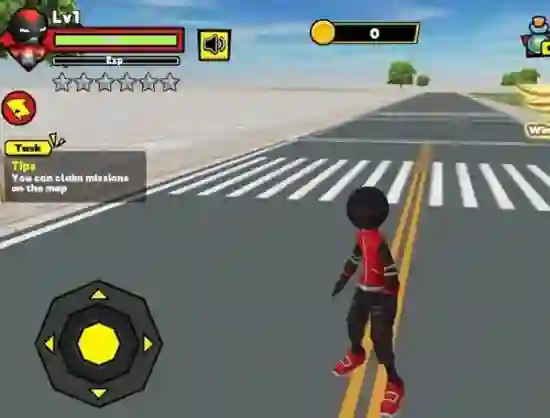 Igra Stick Rope Hero spletu