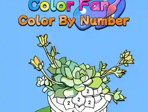 Igra Color Fan Color By Number spletu