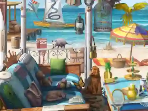 Igra Hidden Object spletu
