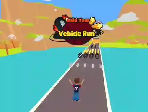 Igra Build Your Vehicle Run spletu