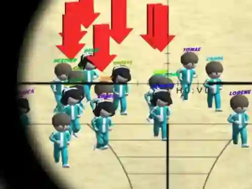 Igra Squid Game Sniper spletu