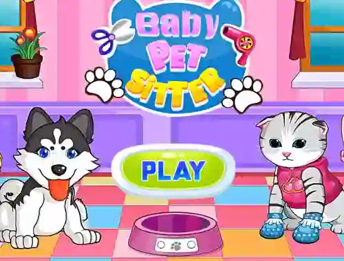 Igra Baby Pet Sitter spletu