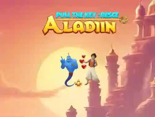 Igra Pull The Key Rescue Aladin spletu