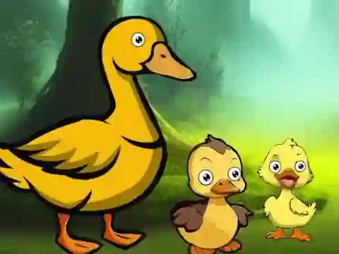 Igra Duck Family Reach Pond spletu