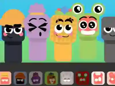Igra Sprunbox: The Qoobies spletu