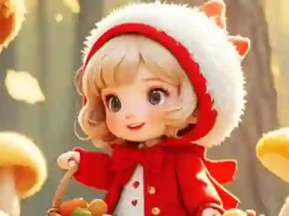 Igra Jigsaw Puzzle: Little Red Riding Hood spletu