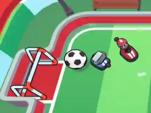 Igra Bumper Cars Soccer spletu