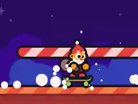 Igra Kickflip Santa spletu