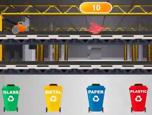 Igra Recycling Factory spletu