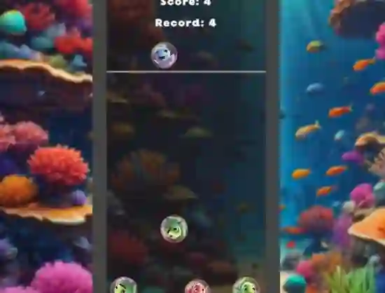Igra Merge Fish In 2048! spletu