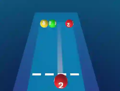 Igra Merge The Balls 2048 Billiards! spletu