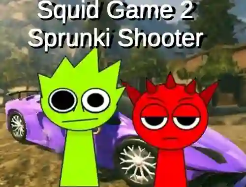 Igra Squid Game 2 Sprunki Shooter spletu