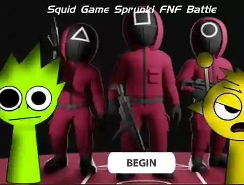 Igra Squid Game Sprunki Fnf Battle spletu