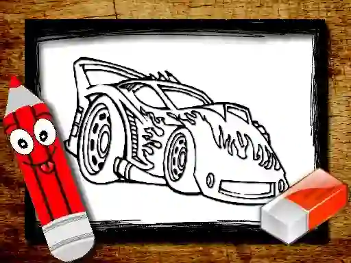 Igra Back To School Car Coloring Book spletu