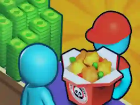 Igra Panda Kitchen: Idle Tycoon spletu