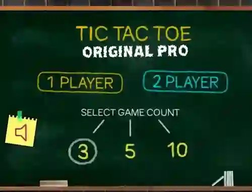 Igra Tic Tac Toe Original Pro spletu