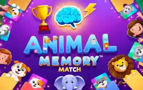 Igra Animal Memory Match spletu