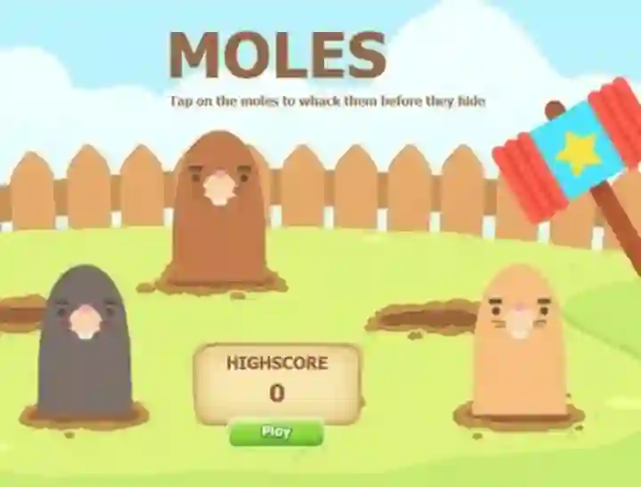 Igra Moles spletu