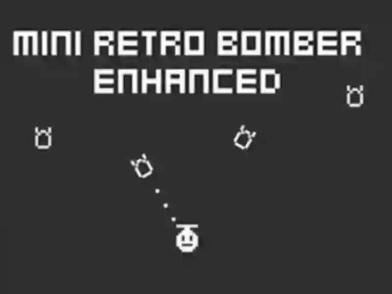 Igra Mini Retro Bomber Enhanced spletu
