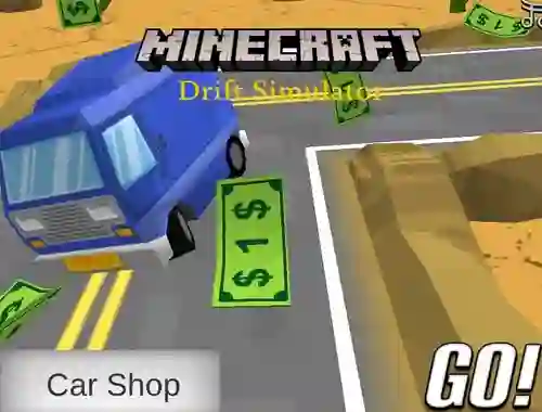 Igra Minecraft Drift Simulator spletu