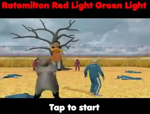 Igra Ratomilton Red Light Green Light spletu