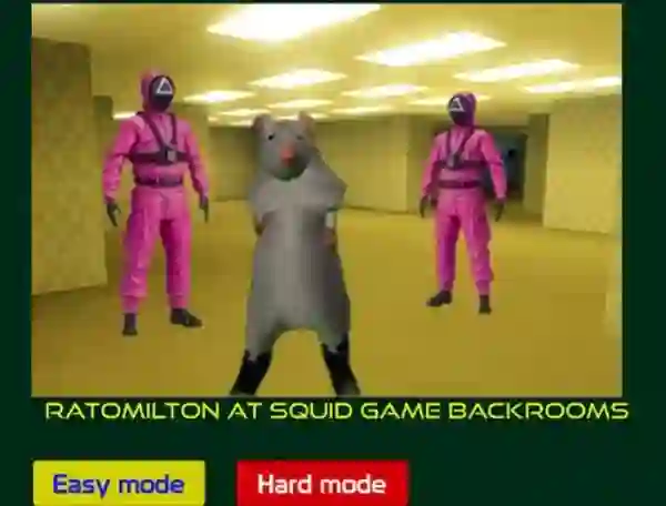 Igra Ratomilton at Squid Game Backrooms spletu