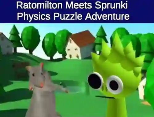 Igra Rato Milton Meets Sprunki Physics Puzzle Adventure spletu