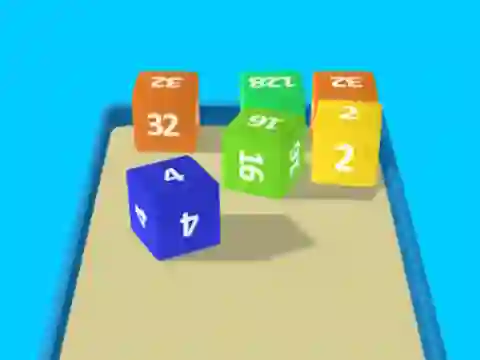 Igra 2048 Cube Merge spletu
