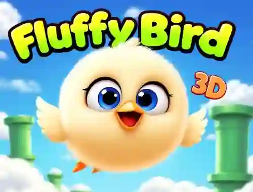 Igra Fluffy Bird 3D spletu