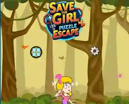 Igra Save the Girl Puzzle Escape spletu
