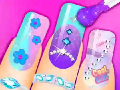 Igra Coloring Book: Nail Art spletu