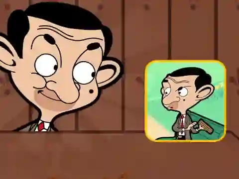 Igra Mr Bean Solve Puzzle spletu
