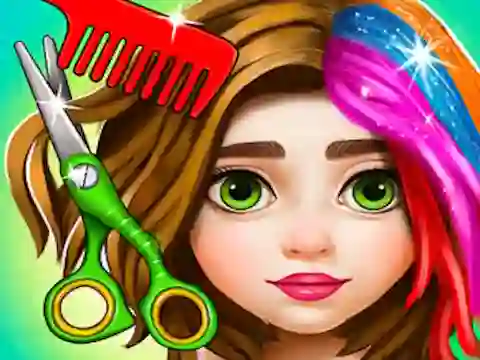 Igra Hair Salon & Dress Up Girl spletu