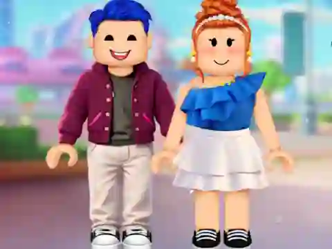 Igra Roblox Couple Dressup spletu
