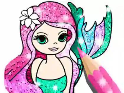 Igra Coloring Book: Little Mermaid spletu