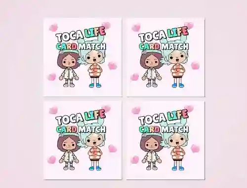 Igra Toca Life Memory Card Match spletu