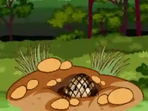 Igra Burrowed Trouble spletu