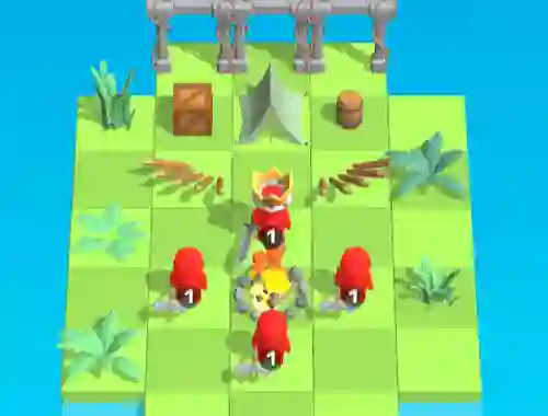 Igra Castle Wars Cell Battle spletu