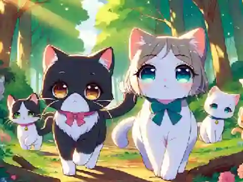 Igra Adventure of Kittens spletu