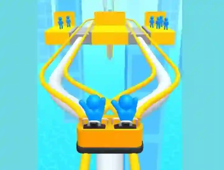 Igra Runner Coaster Race spletu